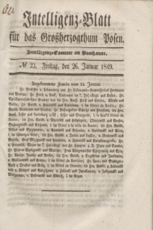 Intelligenz-Blatt für das Großherzogthum Posen. 1849, № 23 (26 Januar)