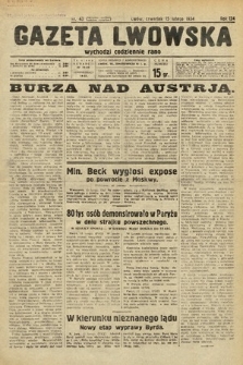 Gazeta Lwowska. 1934, nr 43
