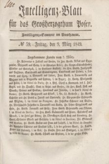 Intelligenz-Blatt für das Großherzogthum Posen. 1849, № 59 (9 März)