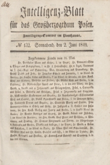 Intelligenz-Blatt für das Großherzogthum Posen. 1849, № 132 (2 Juni)