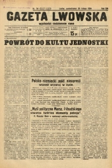 Gazeta Lwowska. 1934, nr 54