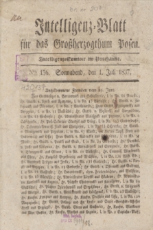 Intelligenz-Blatt für das Großherzogthum Posen. 1837, Nro. 156 (1 Juli)