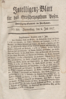 Intelligenz-Blatt für das Großherzogthum Posen. 1837, Nro. 160 (6 Juli)