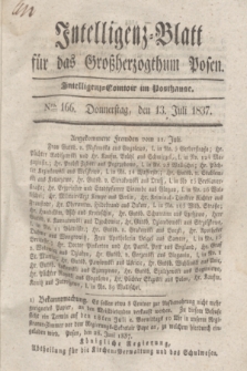 Intelligenz-Blatt für das Großherzogthum Posen. 1837, Nro. 166 (13 Juli)