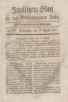 Intelligenz-Blatt für das Großherzogthum Posen. 1837, Nro. 196 (17 August) + dod.