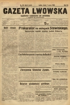 Gazeta Lwowska. 1934, nr 62