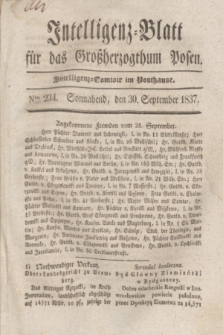 Intelligenz-Blatt für das Großherzogthum Posen. 1837, Nro. 234 (30 September)
