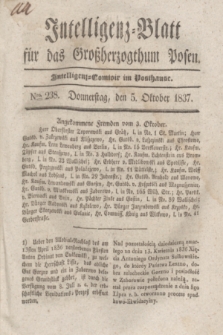 Intelligenz-Blatt für das Großherzogthum Posen. 1837, Nro. 238 (5 Oktober)