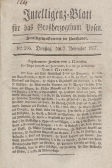 Intelligenz-Blatt für das Großherzogthum Posen. 1837, Nro. 266 (7 November)