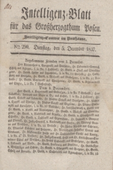 Intelligenz-Blatt für das Großherzogthum Posen. 1837, Nro. 290 (5 December)