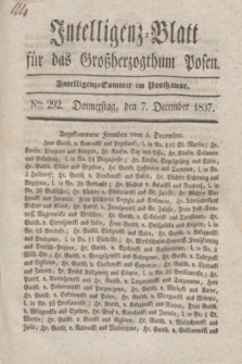 Intelligenz-Blatt für das Großherzogthum Posen. 1837, Nro. 292 (7 December)
