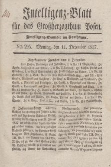 Intelligenz-Blatt für das Großherzogthum Posen. 1837, Nro. 295 (11 December)