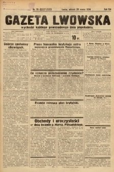 Gazeta Lwowska. 1934, nr 73