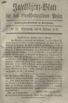 Intelligenz-Blatt für das Großherzogthum Posen. 1839, № 32 (6 Februar)