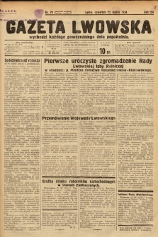 Gazeta Lwowska. 1934, nr 75