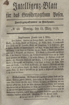 Intelligenz-Blatt für das Großherzogthum Posen. 1839, № 60 (11 März)
