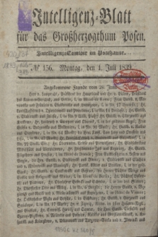 Intelligenz-Blatt für das Großherzogthum Posen. 1839, № 156 (1 Juli)