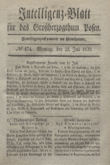 Intelligenz-Blatt für das Großherzogthum Posen. 1839, № 174 (22 Juli)