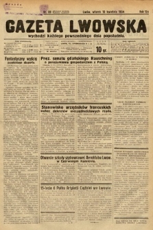Gazeta Lwowska. 1934, nr 89