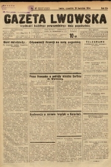 Gazeta Lwowska. 1934, nr 97