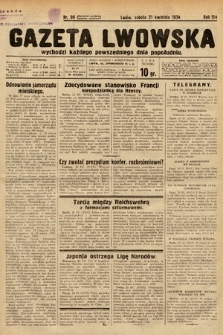 Gazeta Lwowska. 1934, nr 99