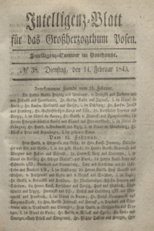 Intelligenz-Blatt für das Großherzogthum Posen. 1843, № 38 (14 Februar)