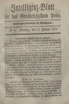 Intelligenz-Blatt für das Großherzogthum Posen. 1843, № 44 (21 Februar)