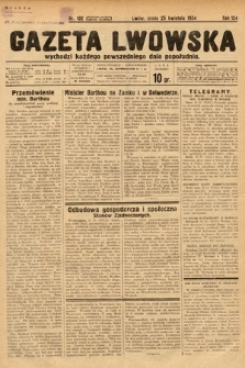 Gazeta Lwowska. 1934, nr 102