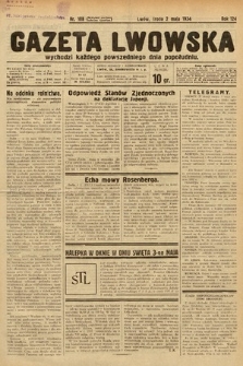 Gazeta Lwowska. 1934, nr 108
