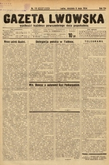 Gazeta Lwowska. 1934, nr 111