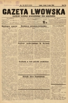Gazeta Lwowska. 1934, nr 113