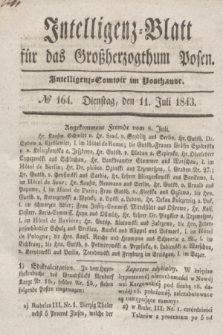 Intelligenz-Blatt für das Großherzogthum Posen. 1843, № 164 (11 Juli)