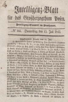 Intelligenz-Blatt für das Großherzogthum Posen. 1843, № 166 (13 Juli)