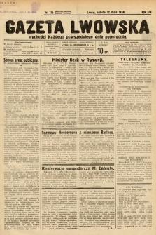 Gazeta Lwowska. 1934, nr 115