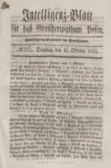 Intelligenz-Blatt für das Großherzogthum Posen. 1843, № 242 (10 Oktober)