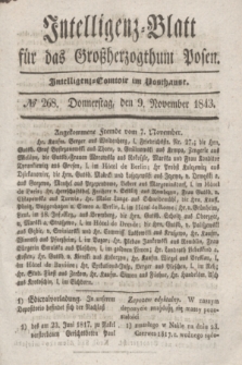 Intelligenz-Blatt für das Großherzogthum Posen. 1843, № 268 (9 November)