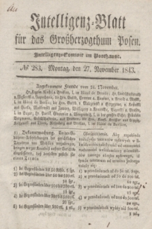Intelligenz-Blatt für das Großherzogthum Posen. 1843, № 283 (27 November)