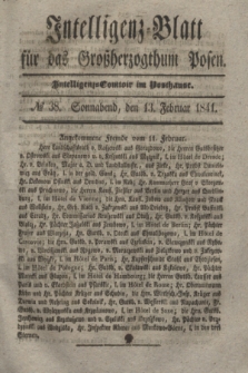 Intelligenz-Blatt für das Großherzogthum Posen. 1841, № 38 (13 Februar)
