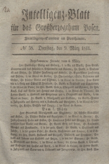 Intelligenz-Blatt für das Großherzogthum Posen. 1841, № 58 (9 März)