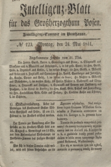 Intelligenz-Blatt für das Großherzogthum Posen. 1841, № 123 (24 Mai)