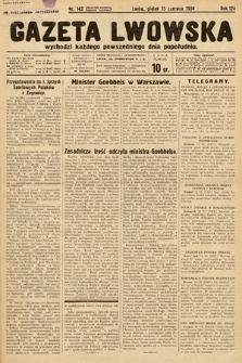 Gazeta Lwowska. 1934, nr 142