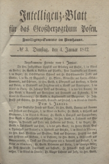 Intelligenz-Blatt für das Großherzogthum Posen. 1842, № 3 (4 Januar)