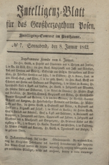 Intelligenz-Blatt für das Großherzogthum Posen. 1842, № 7 (8 Januar)