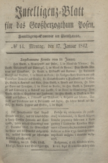 Intelligenz-Blatt für das Großherzogthum Posen. 1842, № 14 (17 Januar)