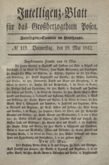Intelligenz-Blatt für das Großherzogthum Posen. 1842, № 119 (19 Mai)