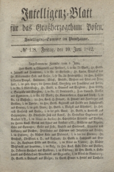 Intelligenz-Blatt für das Großherzogthum Posen. 1842, № 138 (10 Juni)
