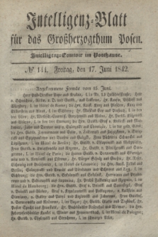 Intelligenz-Blatt für das Großherzogthum Posen. 1842, № 144 (17 Juni)