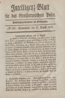 Intelligenz-Blatt für das Großherzogthum Posen. 1844, № 198 (17 August)