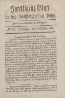 Intelligenz-Blatt für das Großherzogthum Posen. 1844, № 238 (3 Oktober)