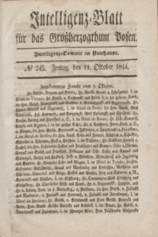 Intelligenz-Blatt für das Großherzogthum Posen. 1844, № 245 (11 Oktober) + dod.